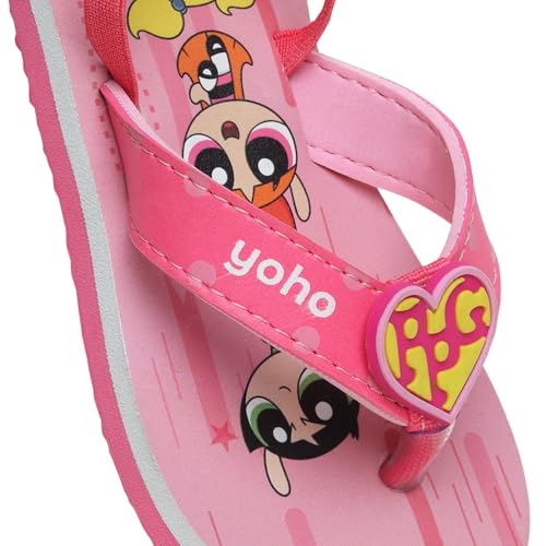 Image of YOHO Slippers for Toddlers | Comfortable and Lightweight Kids FlipFlop|WB Cartoon & Comic Characters: Batman, Superman, PPG, Tom & Jerry, Scooby Do and We Bare Bears Footwear for Girls & Boys