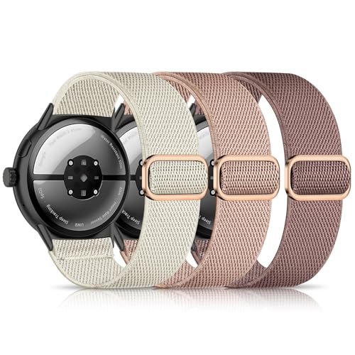 Correas de nylon para Google Pixel Watch 45mm 3 pack miniatura 1
