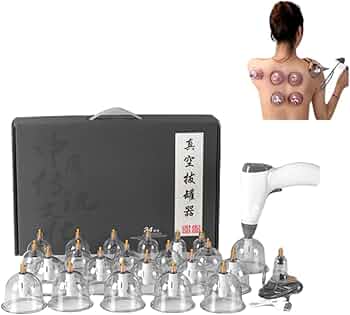 Amazon.co.jp: 【Biizhe】カッピング用 真空式 吸い玉 電動駆動タイプ