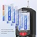 VitalisWorks Vituord Surface Roughness Tester, Handheld Digital Profilometer, with Real-time Clock, LCD Display, 12 Parameters Measuring, Precision 0.001μm, Can Store 100 Sets of Data