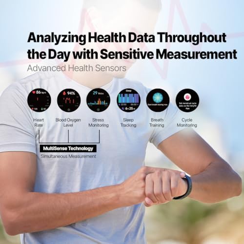 ttec Tempus Pro 36mm AMOLED Ekranlı Yuvarlak Alüminyum Kasa Akıllı Saat - Görsel 7