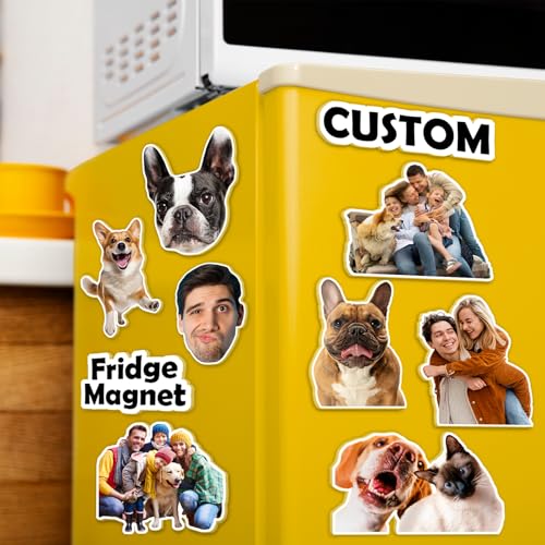 Imán Acrílico Personalizado para Refrigerador 2 pulgadas