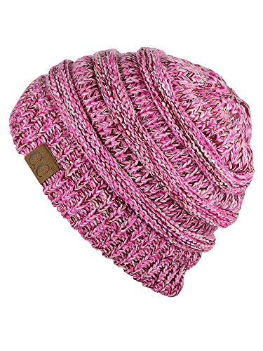 Image of Cambridge Select Thick Slouchy Knit Oversized Beanie Cap Hat