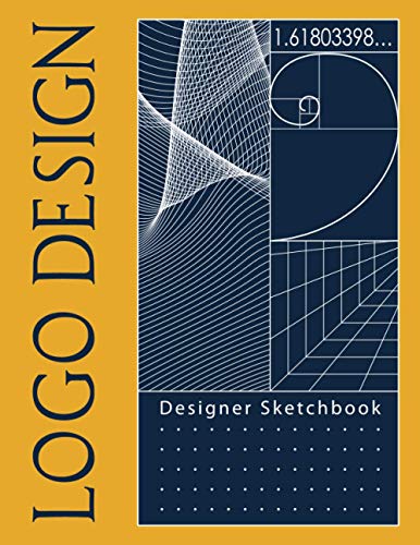 Logo Design: sketchbook designer, Large dotted Notebook for Logo Design Sketching - 120 Pages, 8.5"