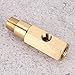 Oil Pressure Adapter T Piece Sender, Brass T Piece Sender 14/ NPT, Quality Brass Oil Pressure Adapter with 14/ NPT Female, 14/ NPT Male, 18/ NPT Female, for