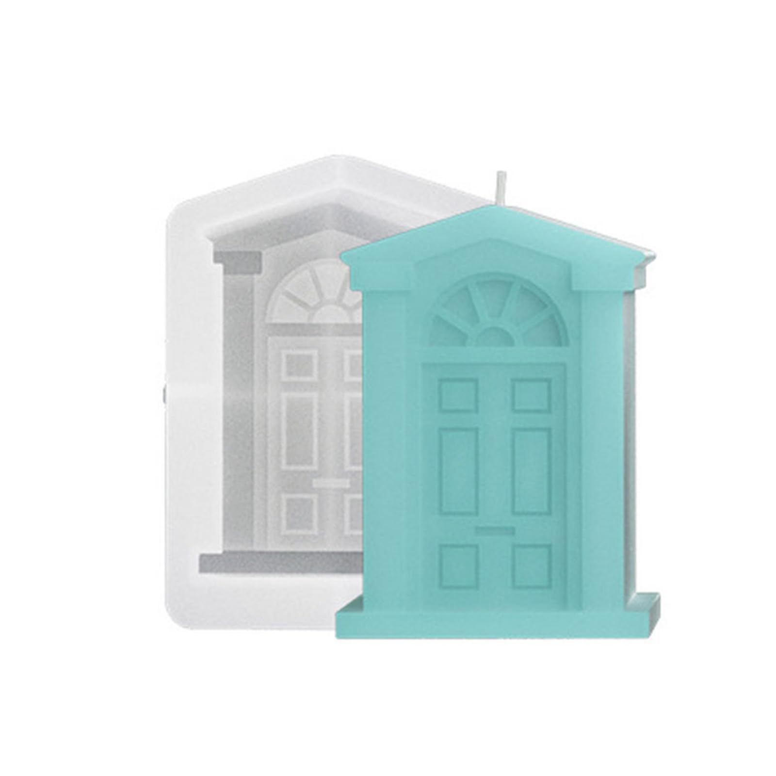 Tsophreniq Shape Silicone Molds Thicken House Mold Scented Soap Making Supplies Shape Resin Thicken Silicone Mold