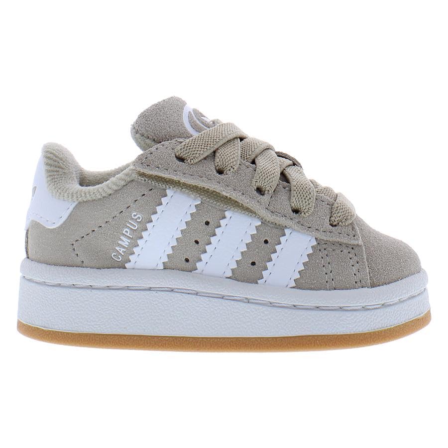 Image of adidas Unisex Campus 00s CF EL I Wonder beigeFtwr White /Gum 2 4K US
