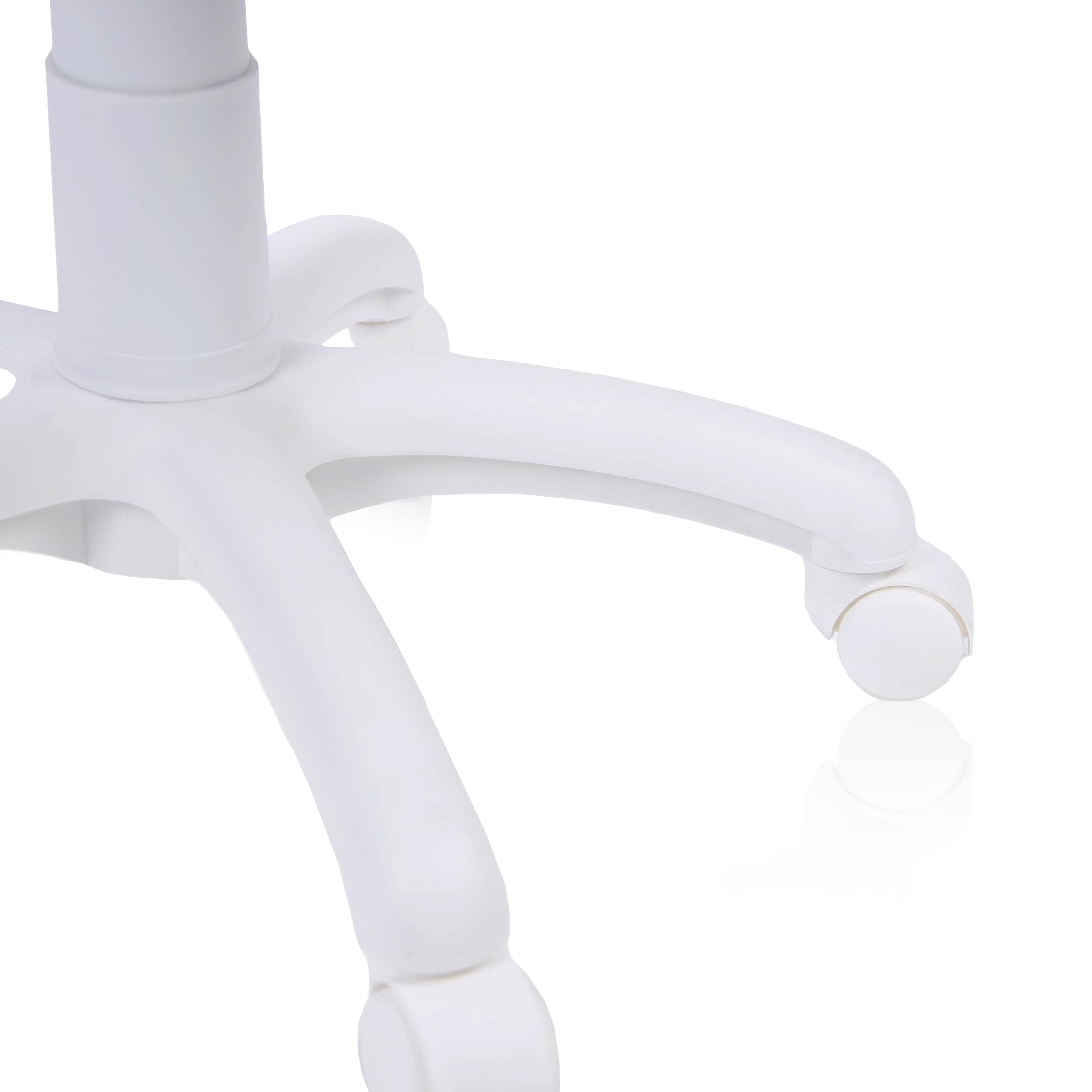 duehome | DRW Sticker, Silla Gamer, Silla de Oficina Gaming Estudio o Escritorio, Acabado en Símil Piel Blanco, Gris y Sticker, Medidas: 46,5 cm (Ancho) x 46 cm (Largo) x 98-109,5 cm (Alto)
