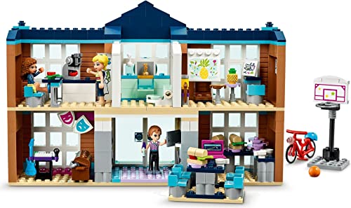 LEGO 41682 Friends Heartlake City Schule, Spielzeug ab 6 Jahre für Mädchen und Jungen mit Mini Puppen – Ansicht 6