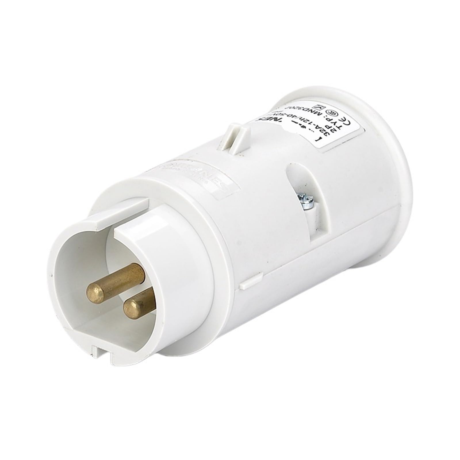 Enchufe de baja tensión de 32A con dos polos MND3202 para circuitos de 40V