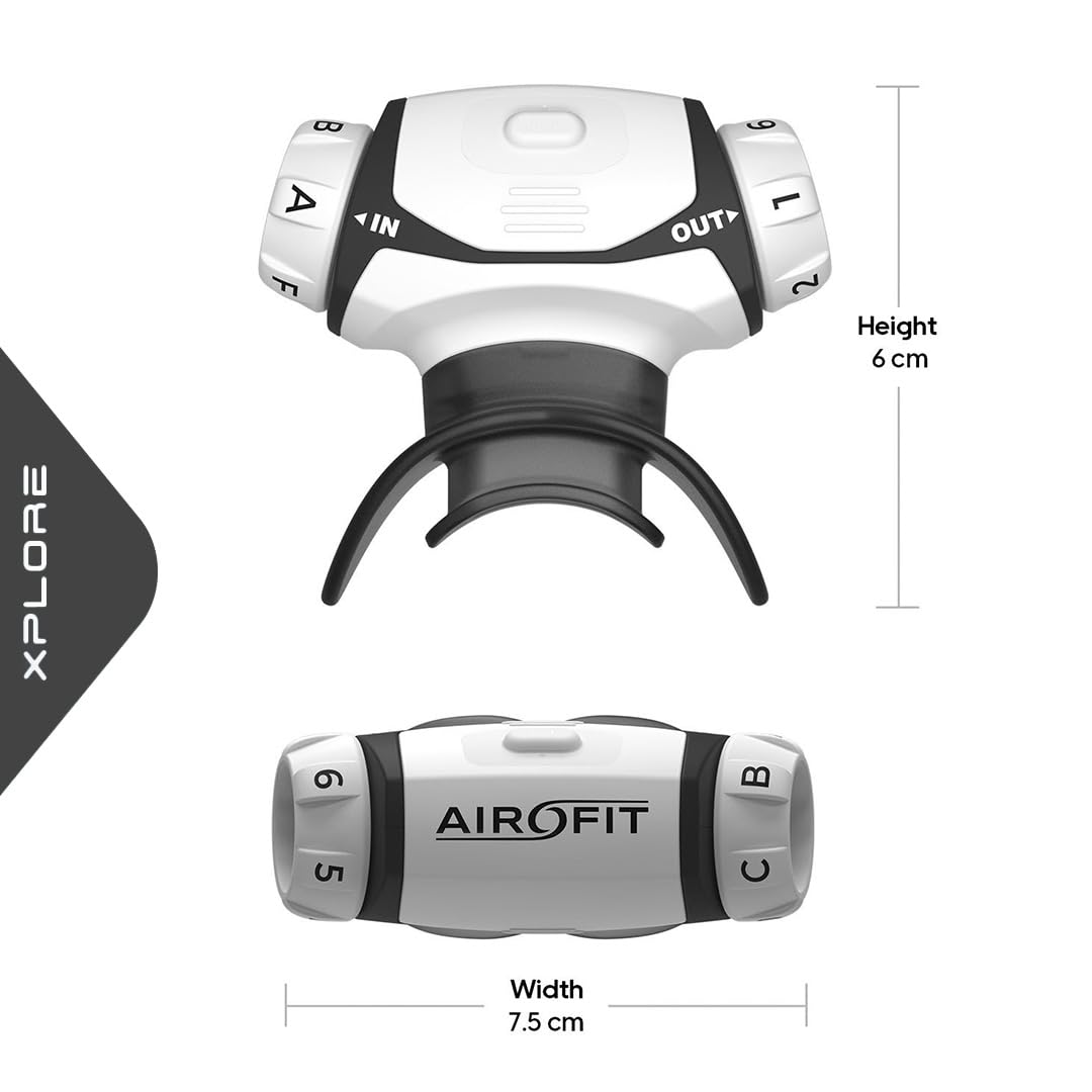 Amazon | エアロフィット・プロ2.0 / AIROFIT PRO2.0 スマート呼吸筋