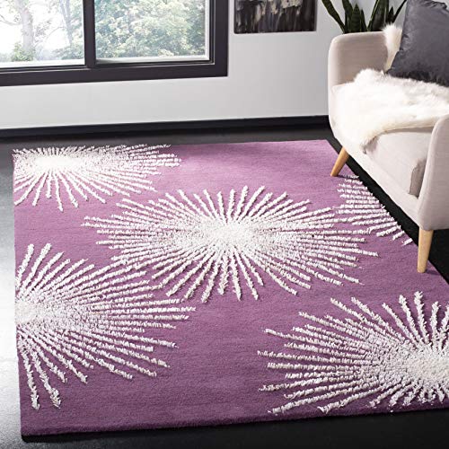 SAFAVIEH Soho Collection 5' x ...remium Wool & Viscose Area Rug