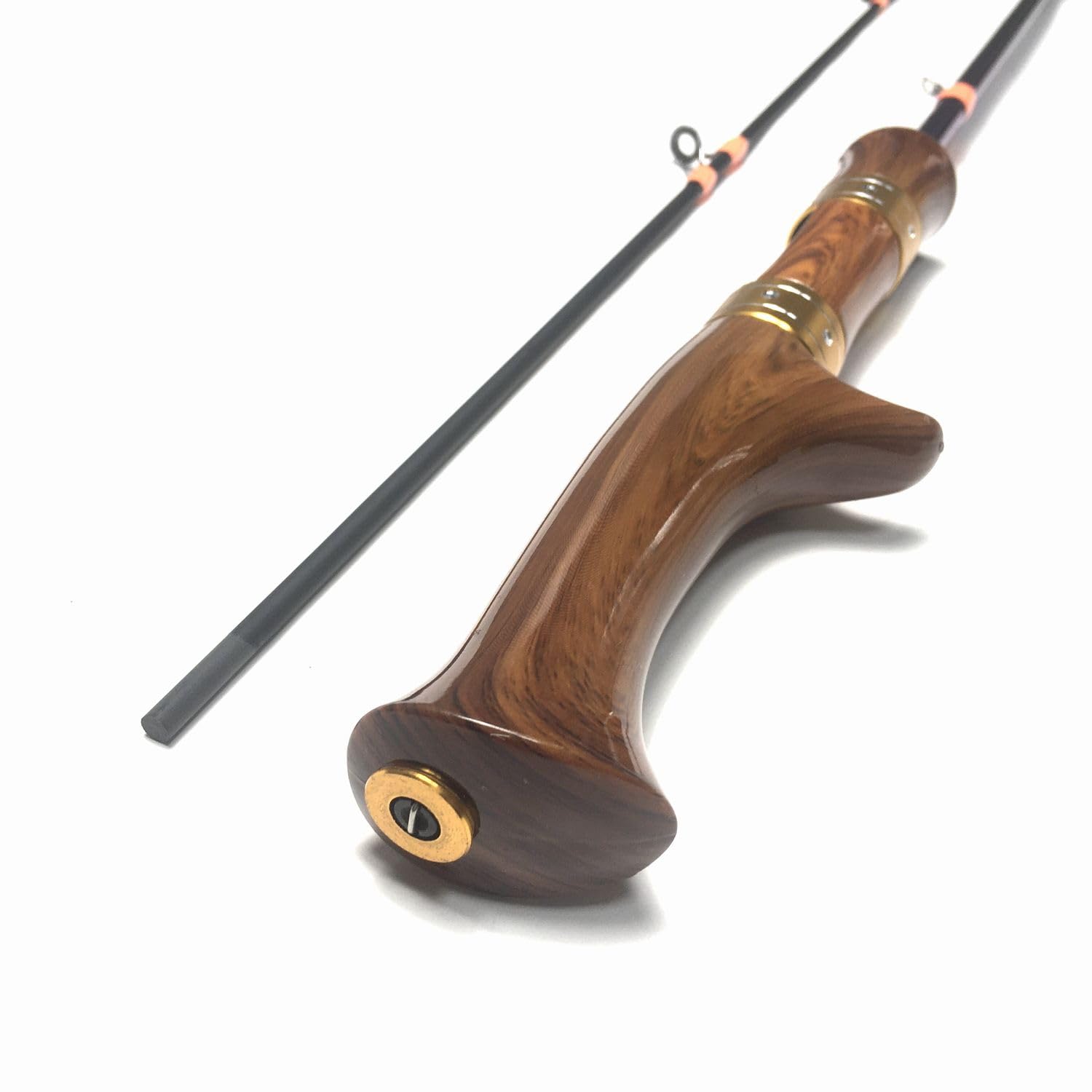 Amazon | レトロ 6フィート (1.8m) ベイトロッド 2ピースL ルアー