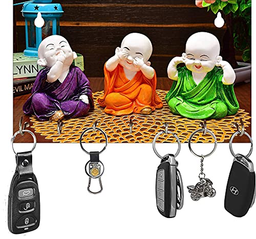 TRENDSTUBE Key Holder for Home & Office | Wall Stylish Key Stand | Key Hanger | Key Chain Holders for Wall (2 Pack_KH-26) (B0C18SFW7F) Amazon Price History, Amazon Price Tracker