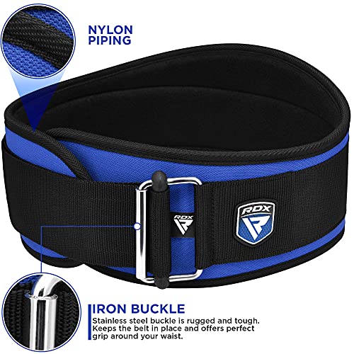 RDX-Weight-Lifting-Belt-AUTO-Lock-6-Padded-Back-Support-Men-Women-Gym-Fitness-Functional-Strength-Training-Bodybuilding-Powerlifting-Weightlifting-Workout-Deadlift-Squat-Pro-Exercise-Equipment