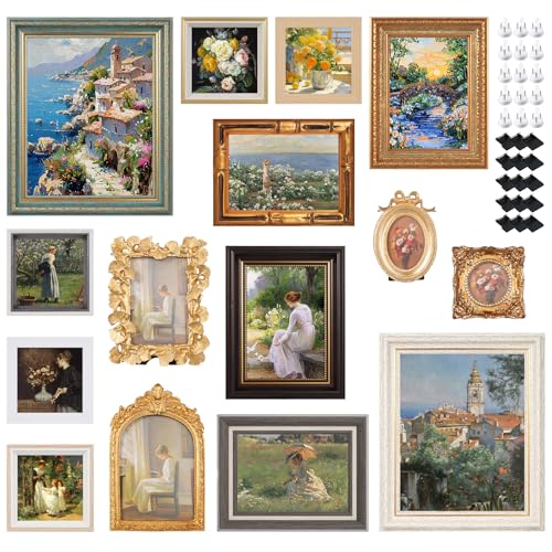 15-Pack Vintage Ornate Frame Set