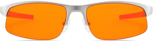 Miniatura 2 de 99.9 % de bloqueo de luz azul para hombres y mujeres, antifatiga, para juegos de computadora, para evitar dolores de cabeza por fatiga ocular