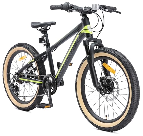 BIKESTAR Kinder Fahrrad Aluminium Mountainbike 7 Gang Shimano,...