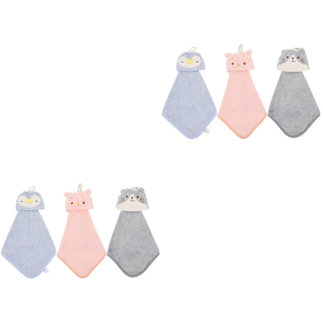 Serviettes de cuisine en polaire VOSAREA lot de 6 chiffons nettoyants