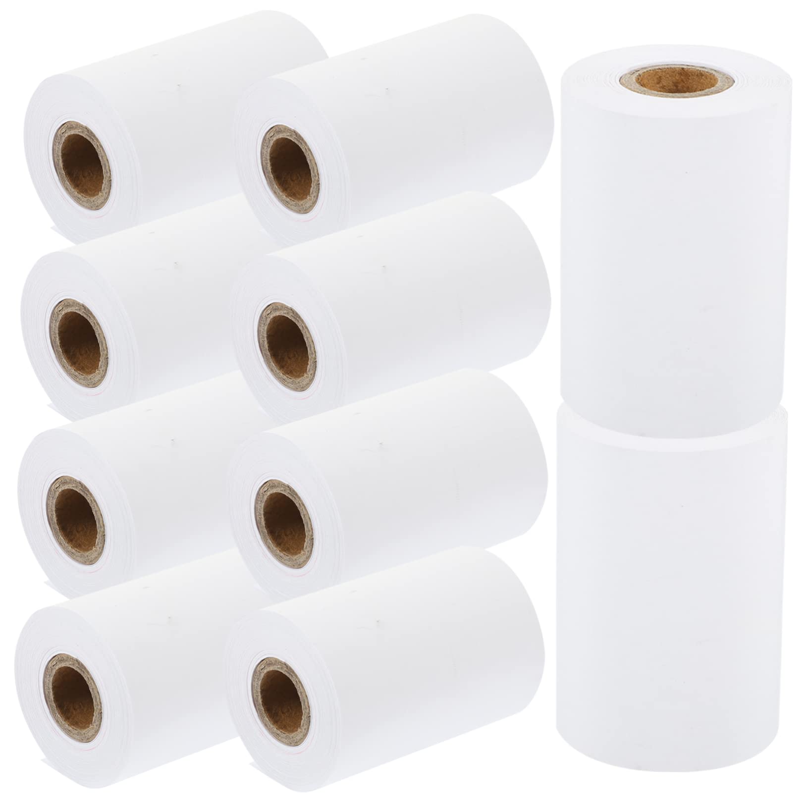 OFFSCH Rmal Paper Roll for Cash Register 10 Rolls 57x40mm Smooth Surface for Supermarket Office Use