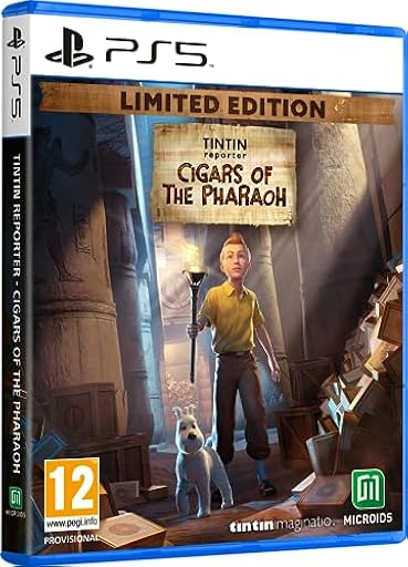 Tintin reporter - Los cigarros del faraón Limited Edition - PlayStation 5 | Ya disponible en tu tienda friki favorita! En mundofriki.es!
