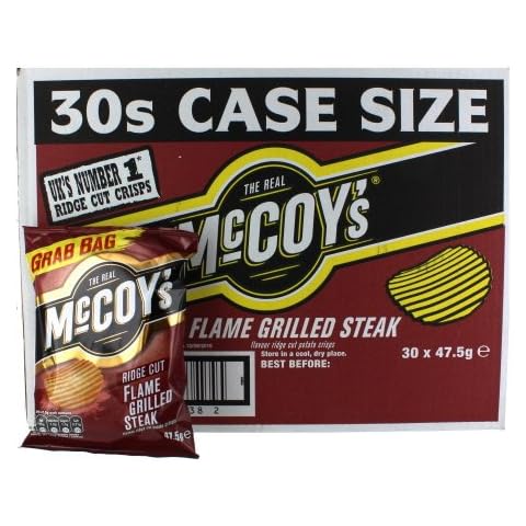 McCoys Flame Grilled Steak 26 x 47.5g 1235g Cover