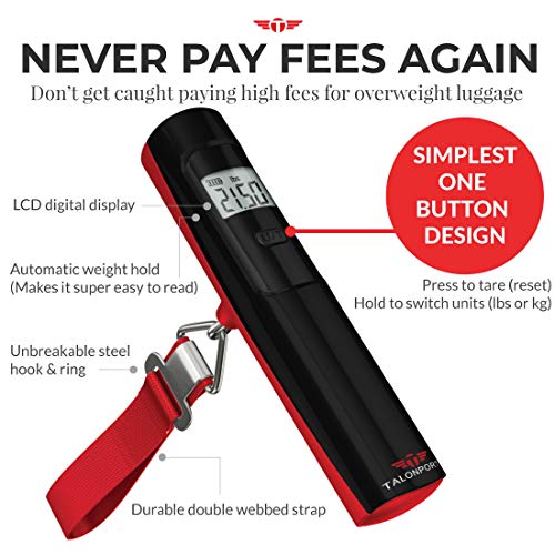 Top 10 Best luggage scales handheld digital DecisionDesk