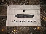 2x3 Texas Gonzales Battle Come and Take It 2ply Sewn Double Sided Poly Flag 2'x3' Banner
