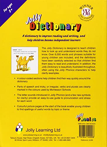 Jolly Dictionary: In Precursive Letters (British English edition)