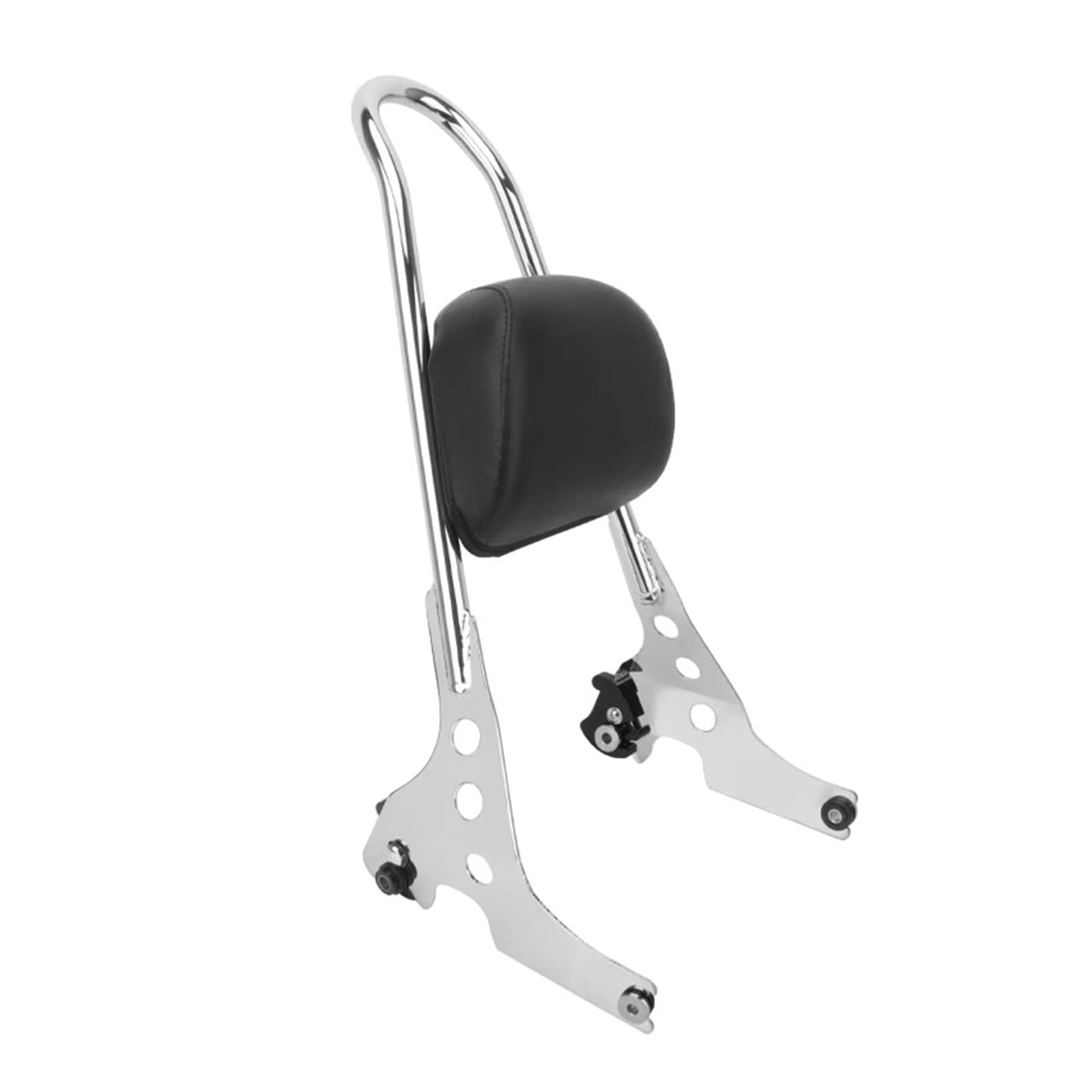 TWSLYGZYR Motorcycle Backrest Sissy Bar Motorcycle Detachable Passenger Backrest Pad Sissy Bar Cushion For Ha&rley Sportster XL883 1200 X48 Forty Eight 2004-2023