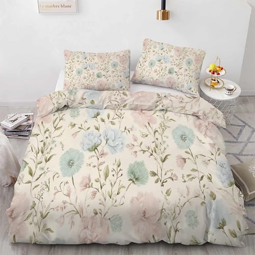 Housse de couette 160x200 microfibre douce qui simplifie le lit avec zip