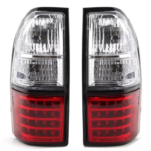 Feu arrière LED pour Toyota Prado Land Cruiser 90 1997-2002 bloc optique rouge et blanc