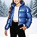 BFAFEN Girls Fashion Tops Boys Girls Winter Coat Teens Shiny Puffer Jacket with Hood Warm Quilted Cardigan for School Trip Party 1-10 Years