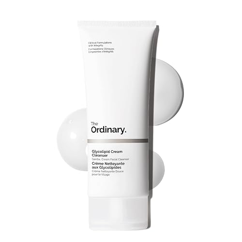 The Ordinary Glycolipid Cream Cleanser, Gentle Makeup Removal with Plant-Derived Glycolipid Agents, 5.1 Fl Oz - 5.1 Fl Oz (Pack of 1)