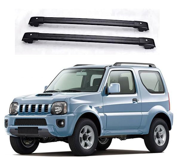 Barres de Toit pour Suzuki Jimny Fixation Facile Voyage et Camping
