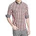 Kenneth Cole REACTION Men's Ls Bdc 1 Pkt Chk