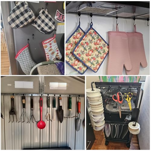 image for LOVIMAG Garage Storage Hooks 8 Pcs Magnetic 2025 Cruise Cabins Essenti