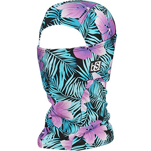 Blackstrap Hood Balaclava Face Mask, Dual Layer Cold Weather Headwear For Men And Women (Floral Palms) #TOP18