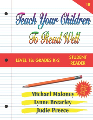 Teach Your Children To Read Well Level 1B Student Reader