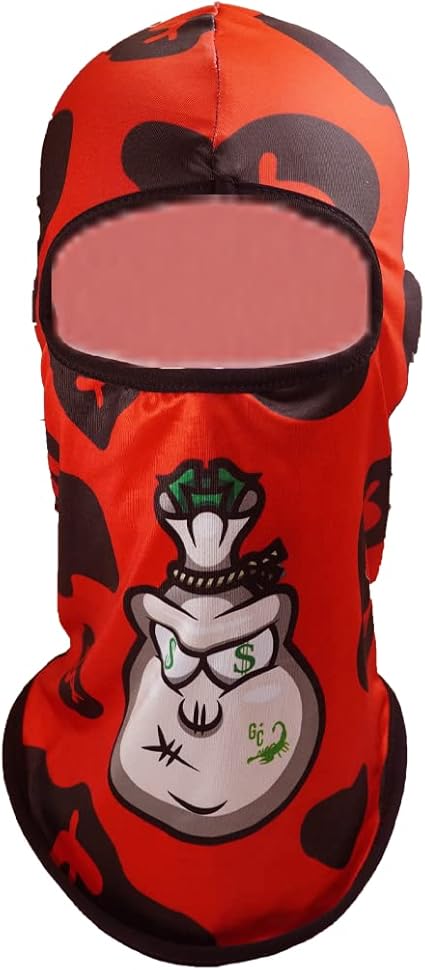 GCBALACLAVA Money Bag Pattern Balaclava Trending Ski Masks