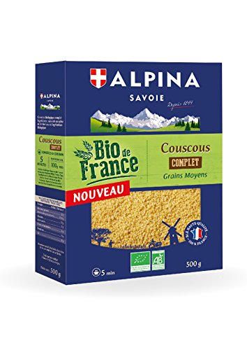 ALPINA SAVOIE Couscous Complet Bio de France 500 g