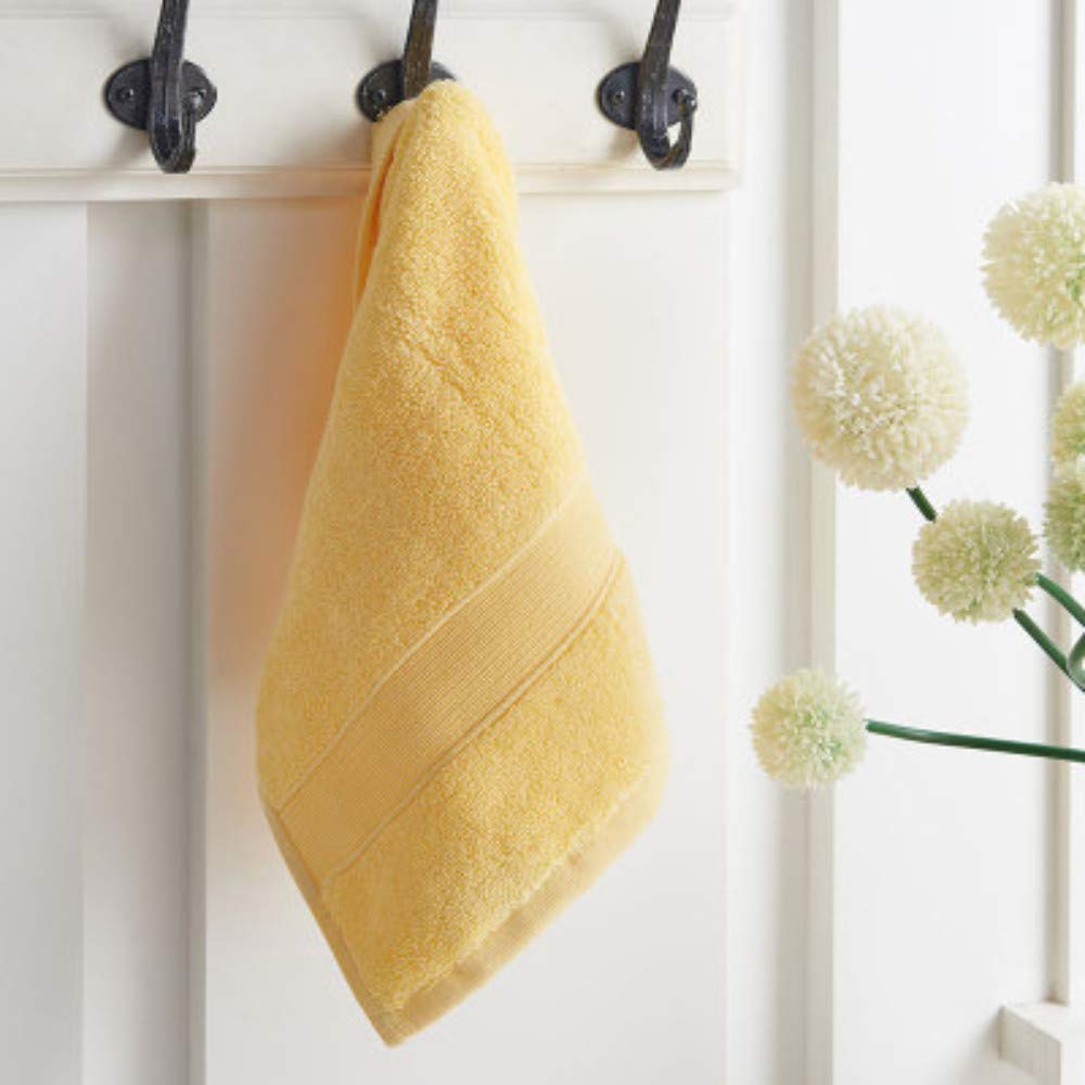 Serviette coton pur WLLLO linge de bain premium epais 77g toucher velours