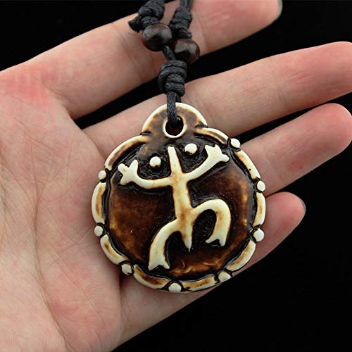 Scddboy Puerto Taino Frog Pendant Necklace Sun Tribal Necklace4