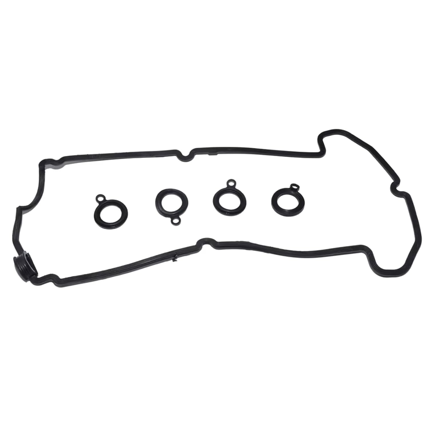 Engine Valve Cover Gasket Compatible with Suzuki for Wagon for R+ 1.0 1998 1999 2000 Car Valve Cover Gasket Auto Replacement Parts Replace OEM 1118975F01