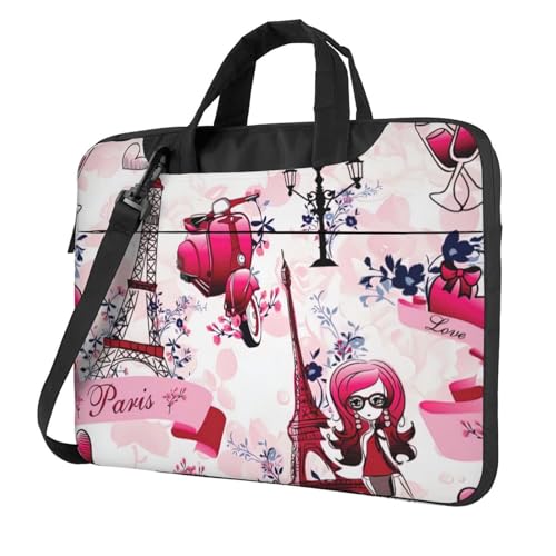 Housse PC portable 15.6 antichoc avec pochette accessoires et sangle