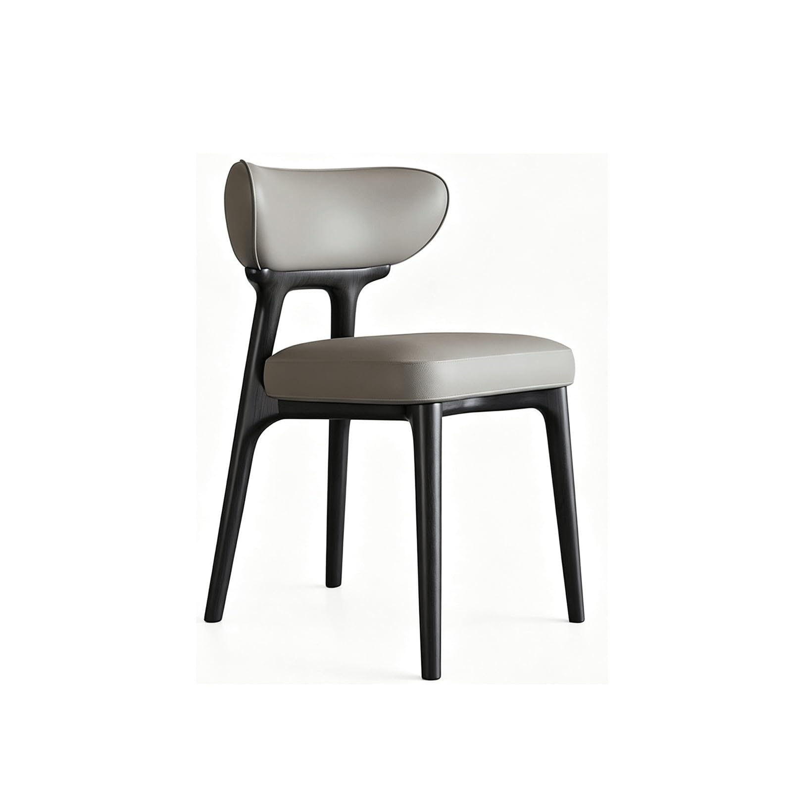 Rieort Modern Dining Chairs Backrest Kitchen Chairs