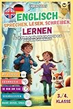 Englisch Kurzgeschichten 3./4. Klasse - Spielerisch Englisch lesen, sprechen, schreiben lernen. Folge Anna und Ben auf dem Weg in den geheimen Zauberwald inkl. Audios & Spielen.