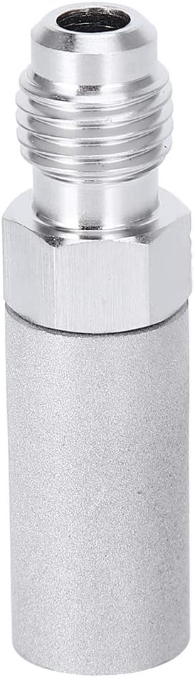 Brewed Oxygen Diffuser 1/4 Inch 316 Stainless Steel Thread Connection Aeration Pumps for Beer Carbonation for Brewing Supplies