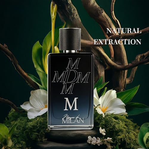 Image of MDM, Men's Cologne with Mysterious Charm, Long Lasting EDP Fragrance, Cool Water Scent, Premium Perfume for Daily Use, 3.4 Fl Oz