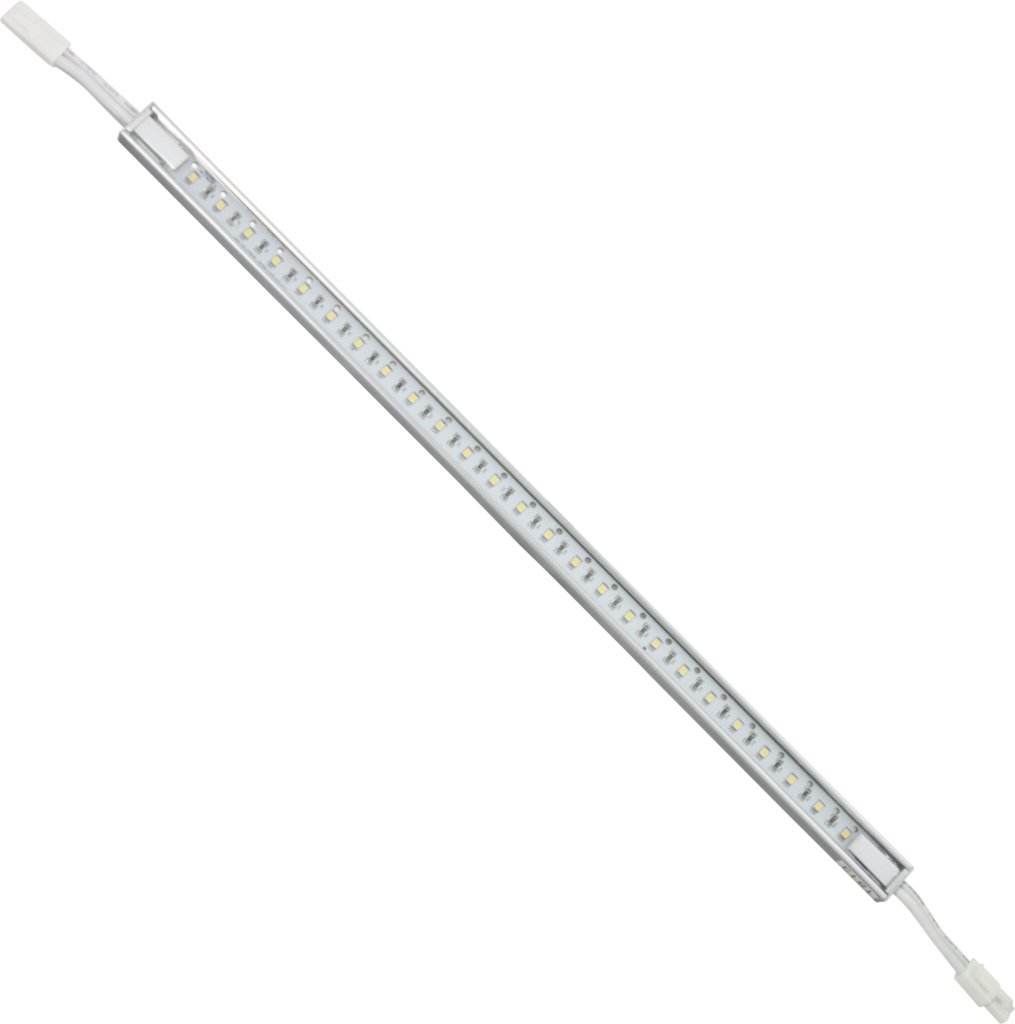 120 Line-Voltage LED Strip Light - Cool (6,000k) - Dimmable - Under Cabinet and Furniture - 120v/110v - (No Transformer Needed) Cool White Untra Thin 16" Strip